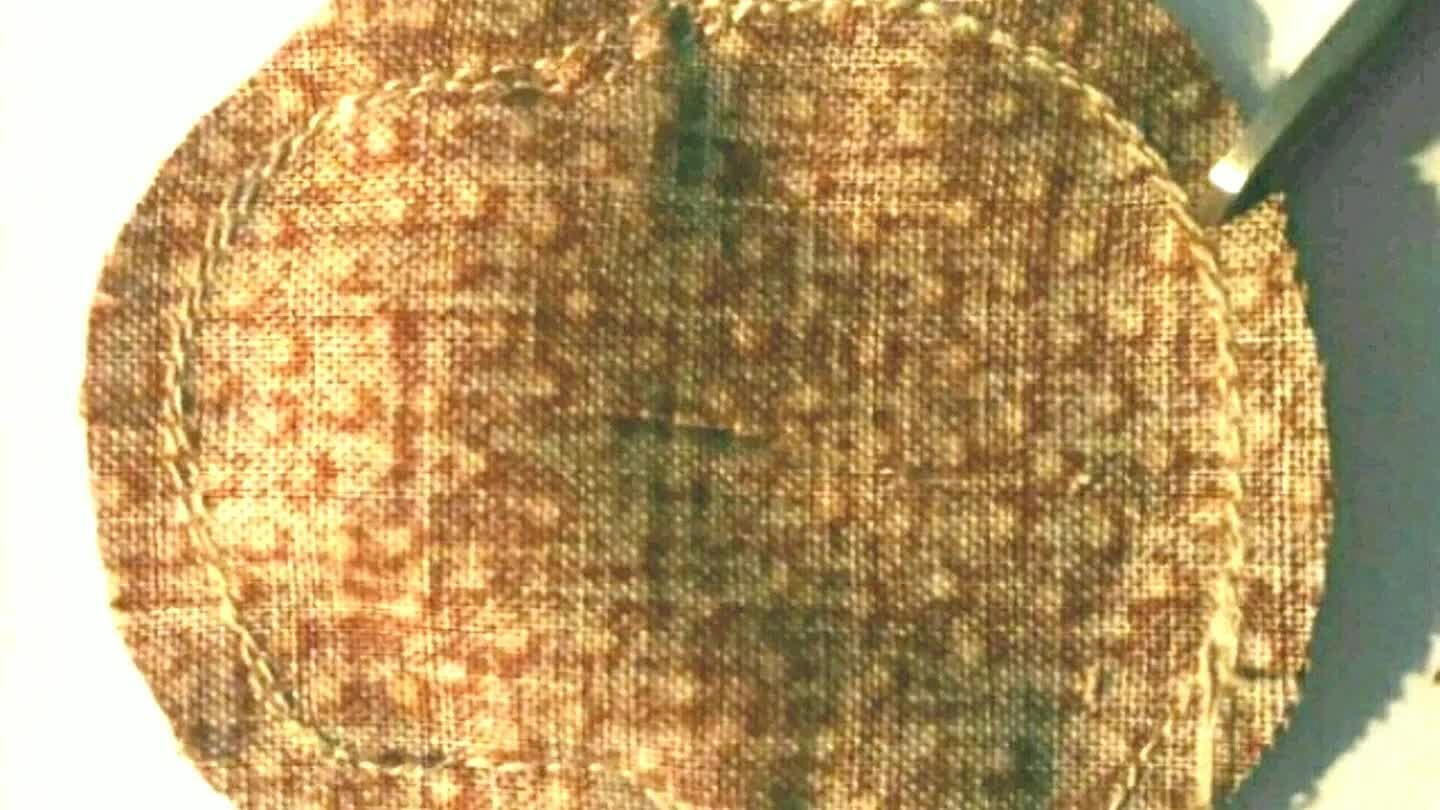 que repuxado (cuidado para não cortar a linha)