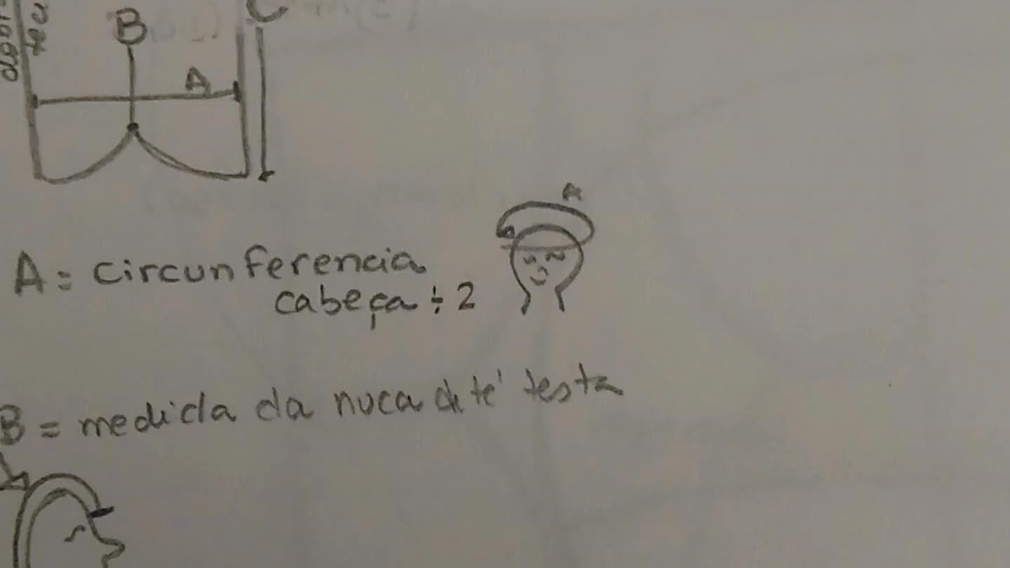 + 12 a 15cm ( será a dobra da touca)