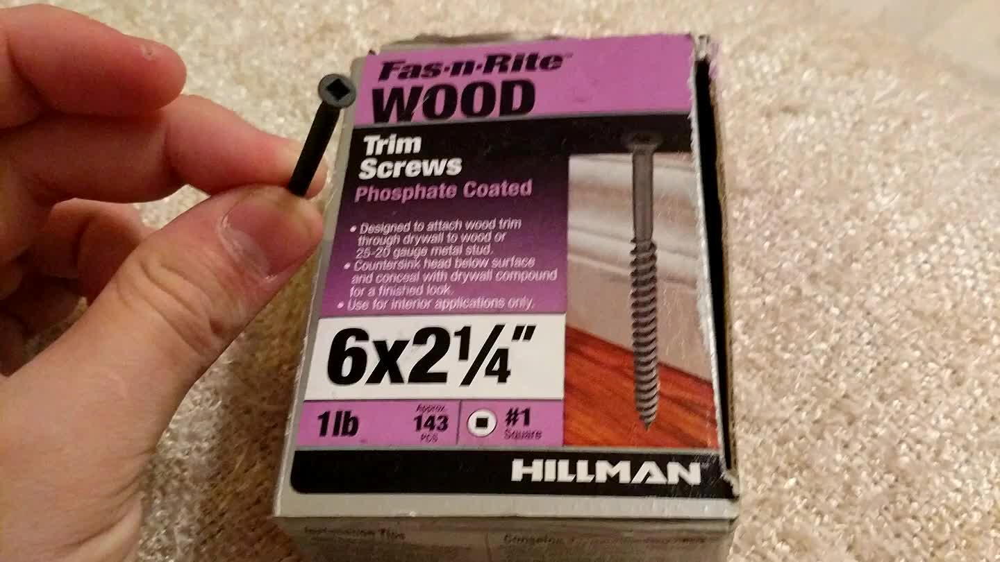 the studs in the back of the drywall.