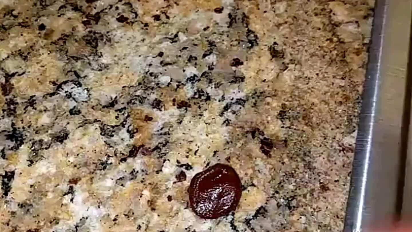 n you can check by removing a small portion of the mixture with a spoon, putting it the countertop to cool down, and rolling it with your fingers. It should not stick to them