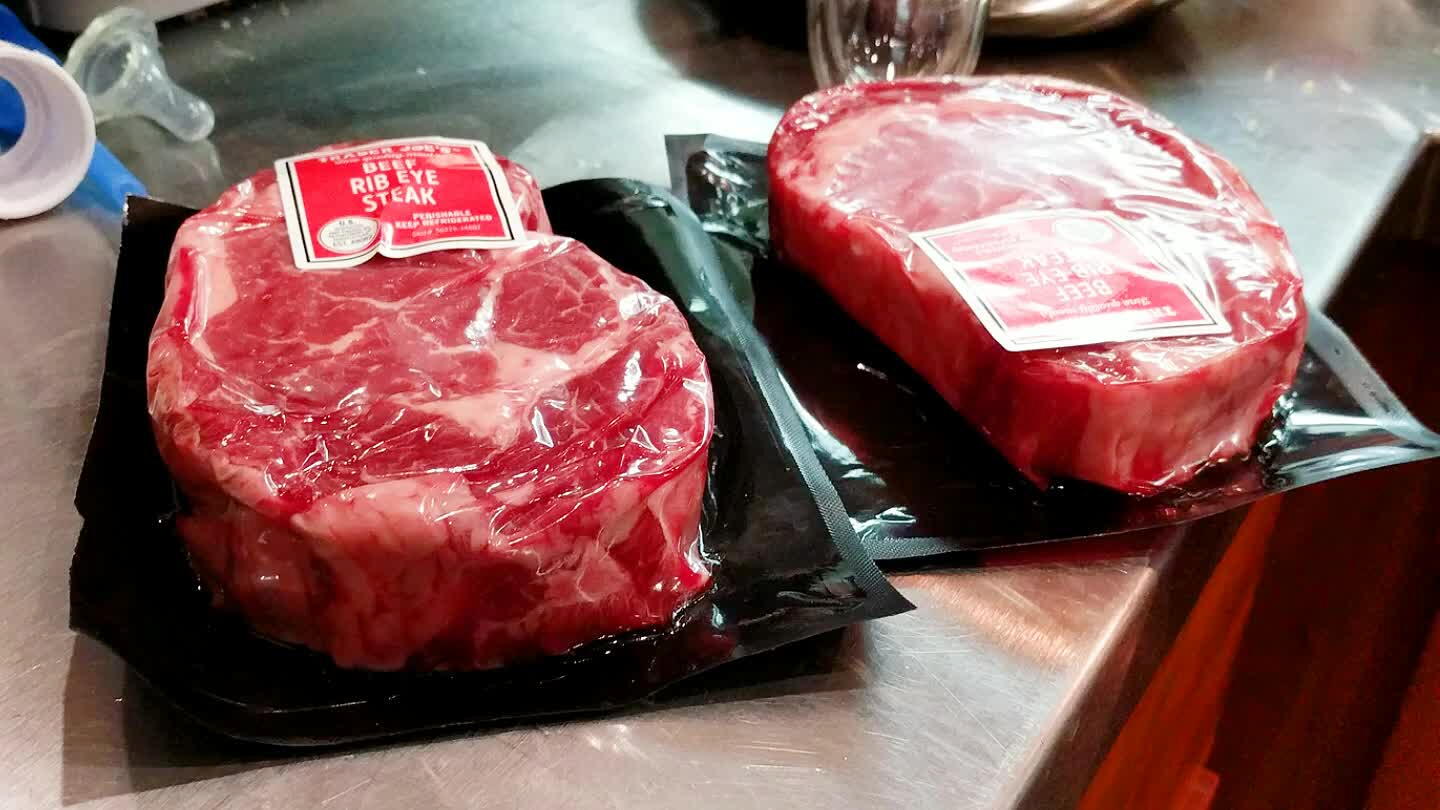 take it off the fridge 30 minutes before cooking.