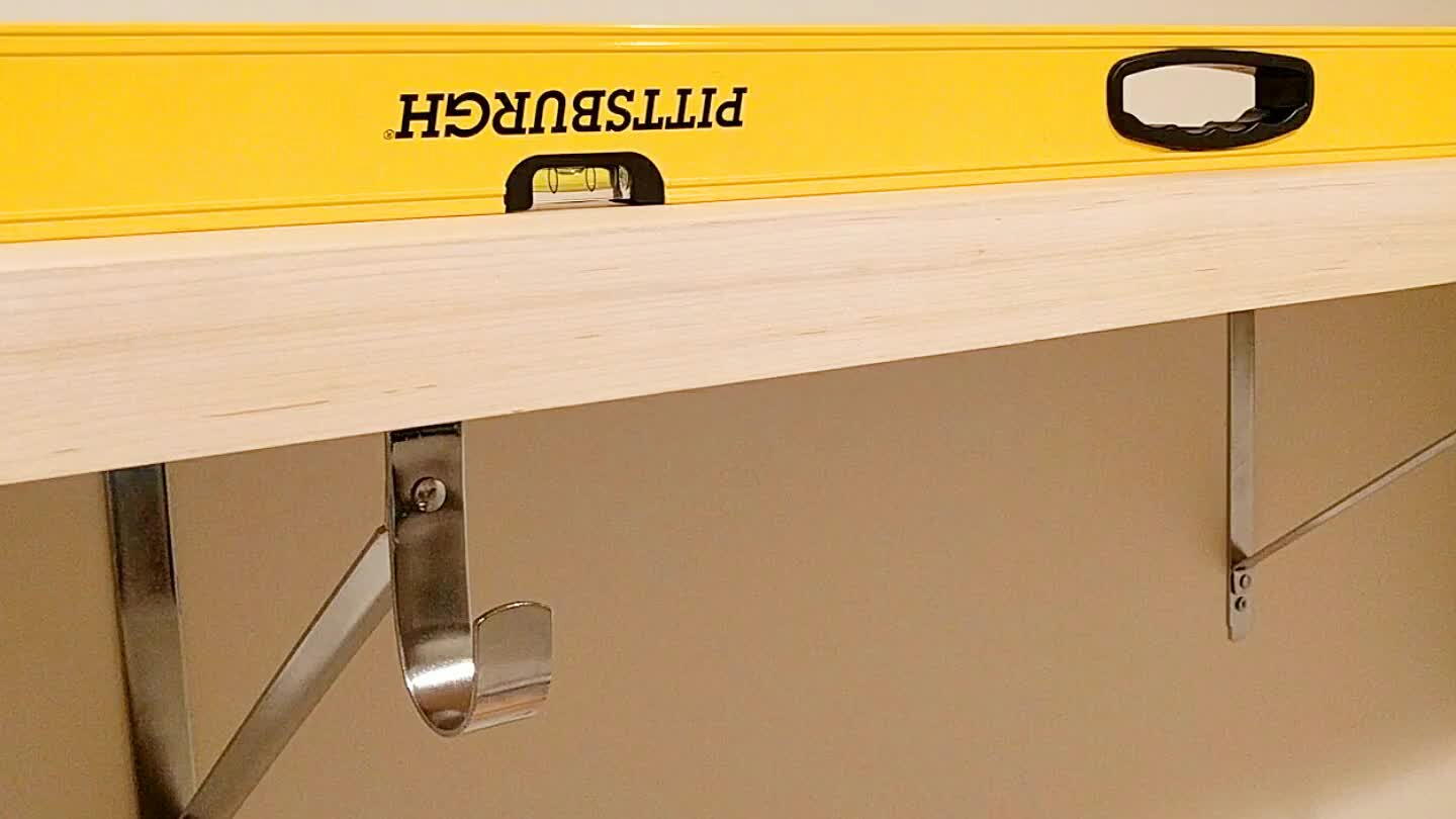 Make it sure you level everything all the time. You can see our floor finish is the same finish as the slab.