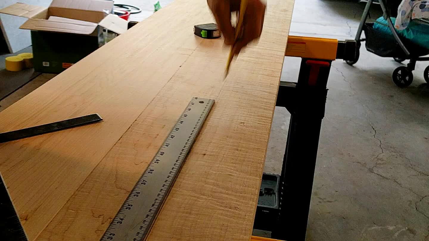 joint them so you will have the size you need for your shelves.
