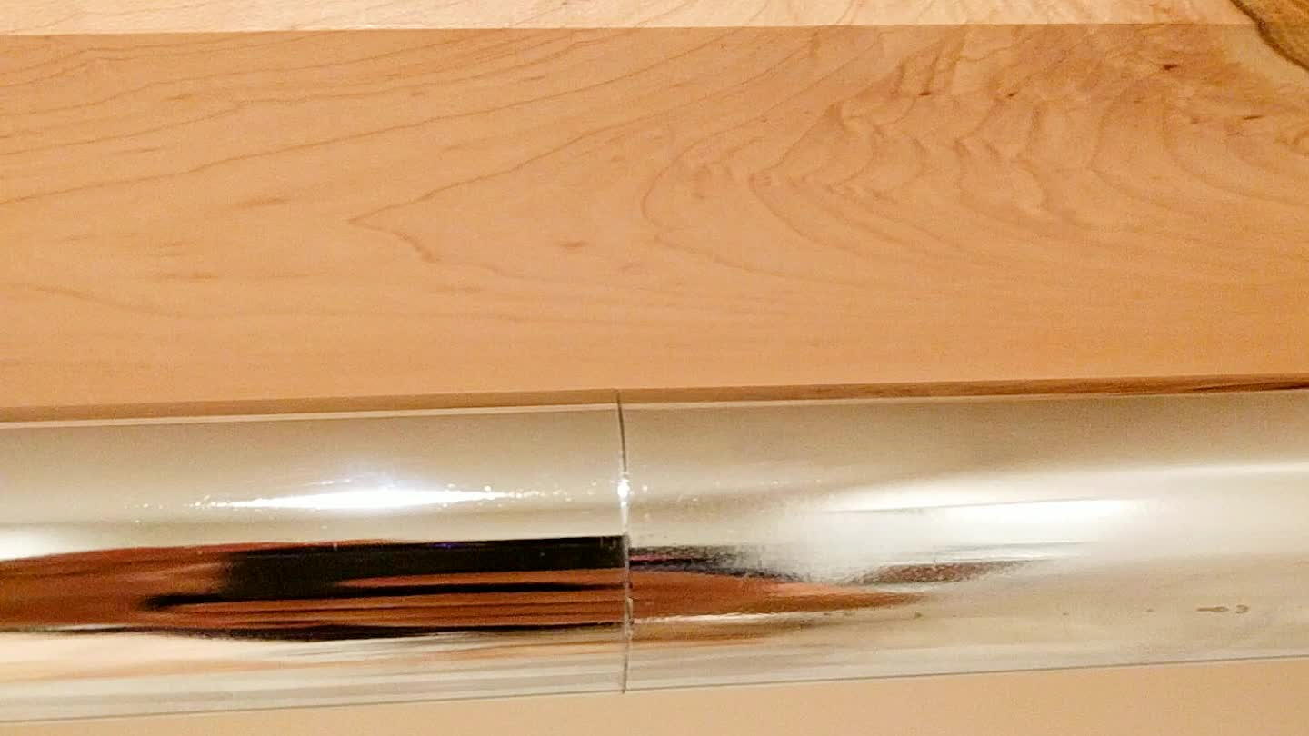 ger rod. To do that, we have inserted a wood rod inside and taped till was snug enough to be super tight.
