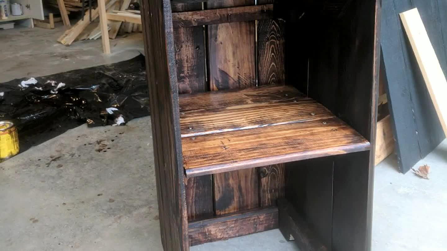 ish it with stain and polyurethane.