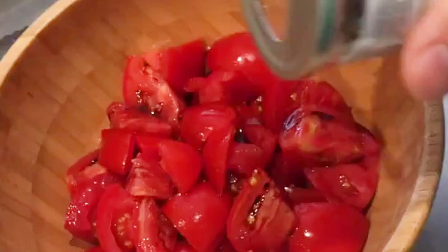 t gets sorta rigid and then tear or chop it to pieces.