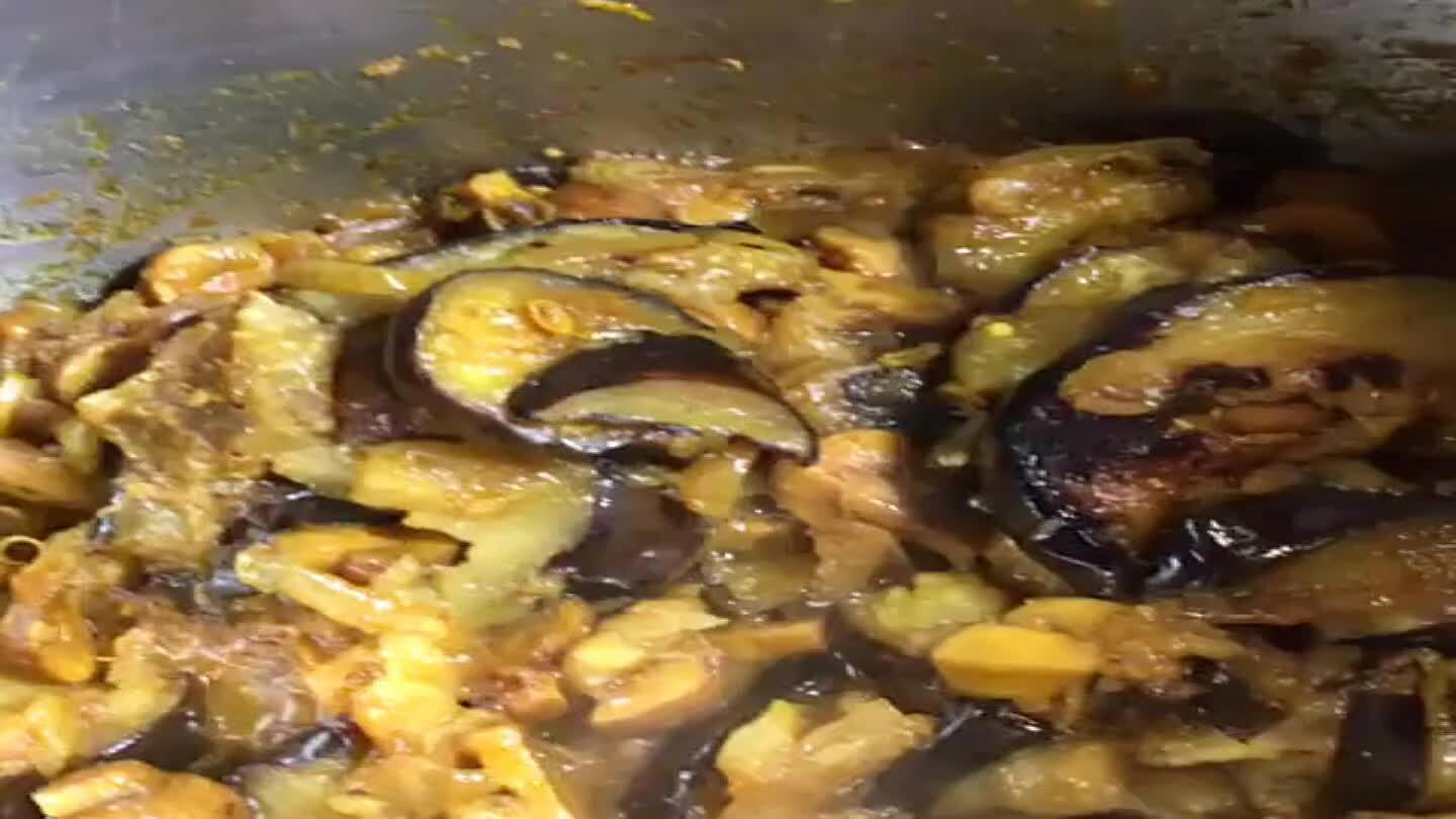 d you're ready to go. You might want to add a touch of salt, but be careful because there was salt on the eggplant.