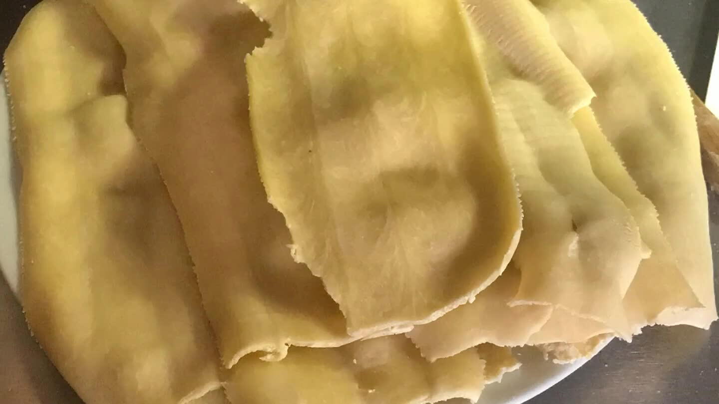 In this case I made my own lasagna pasta. But you can use store bought