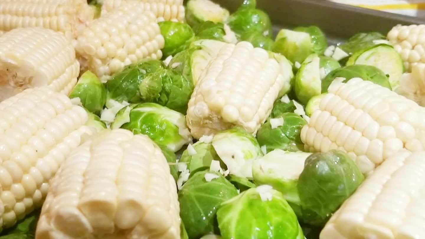 Add your dry stuff, olive oil, and mix it up. Stare with proudness at your beautiful creation prior to cooking, very important.