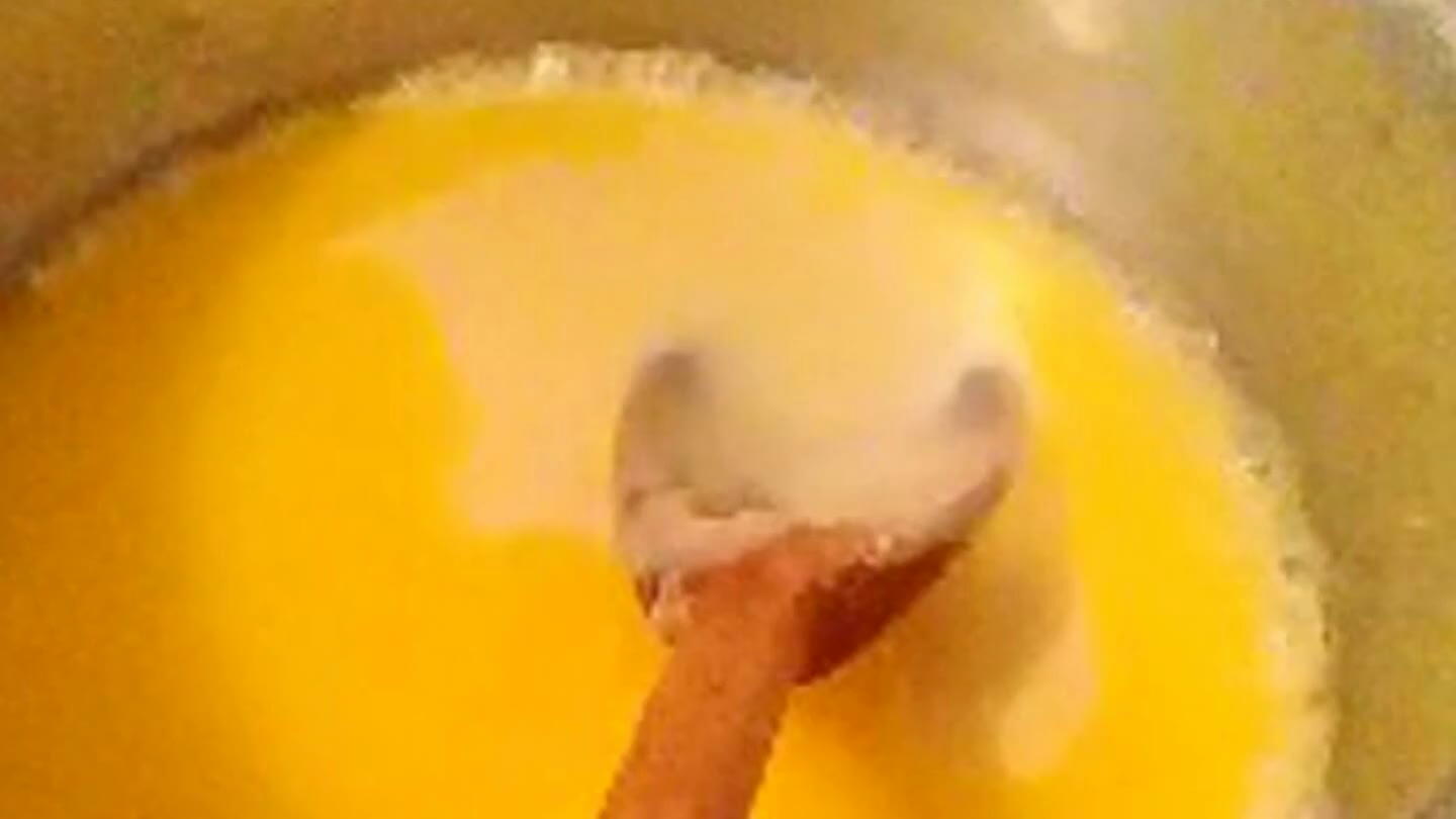 a panela. Desligue o fogo!