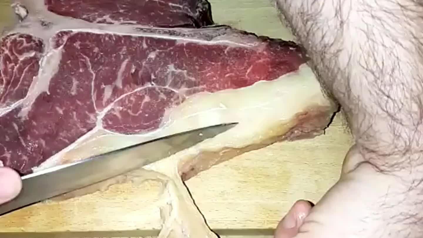 Ha szükséges, tisztázza le a húst, ahogy szeretné.