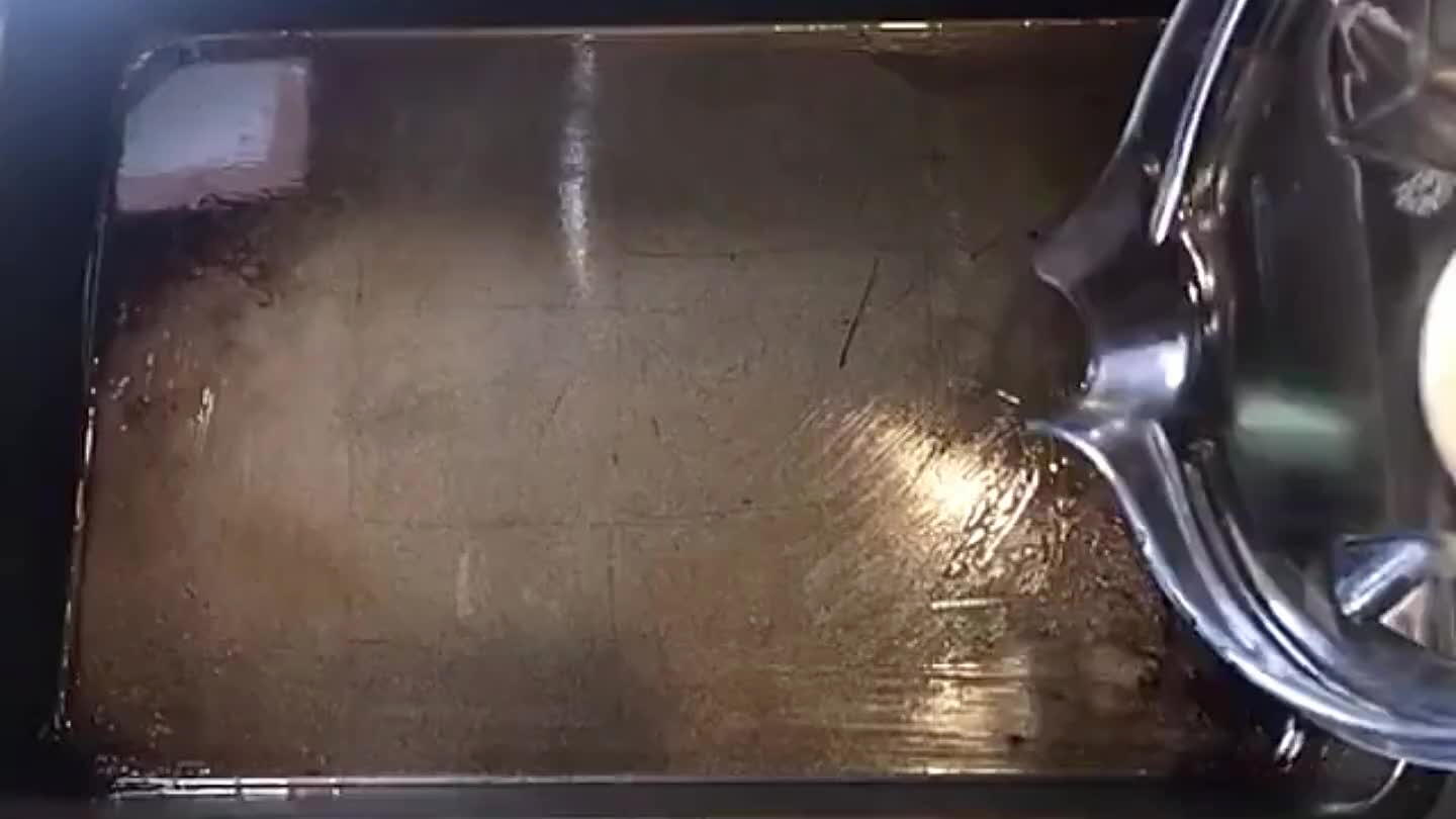 finish with the rest of the batter