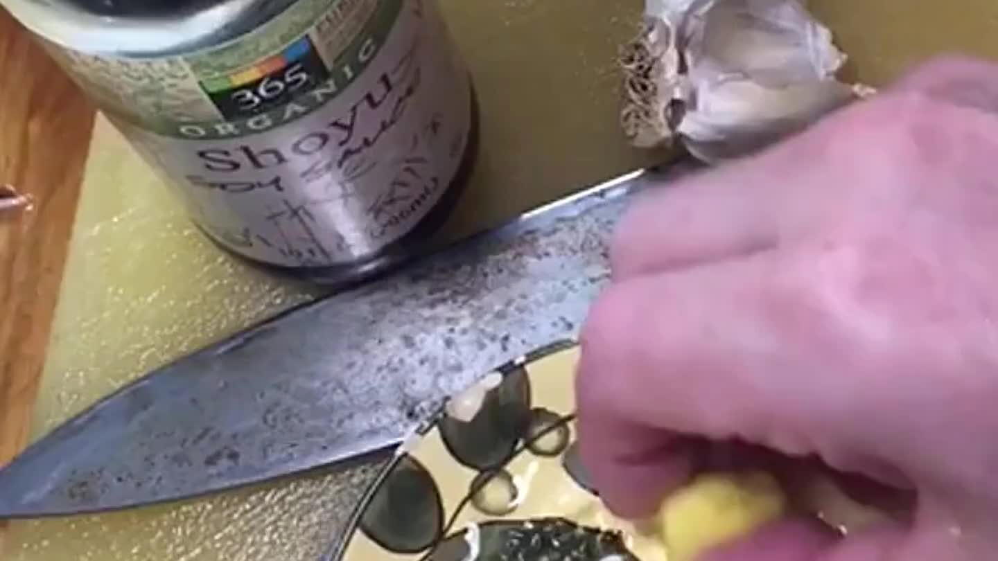 ideal. I use a small plate grater. You can find ginger specific graters at Japanese grocers or kitchen shops.