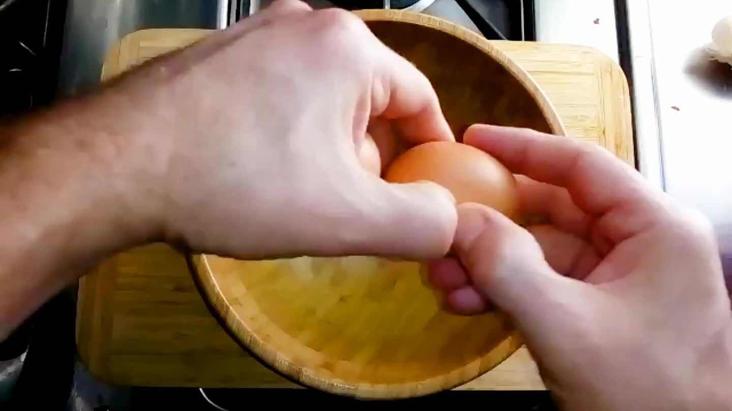 e is too hot, the egg will cook.