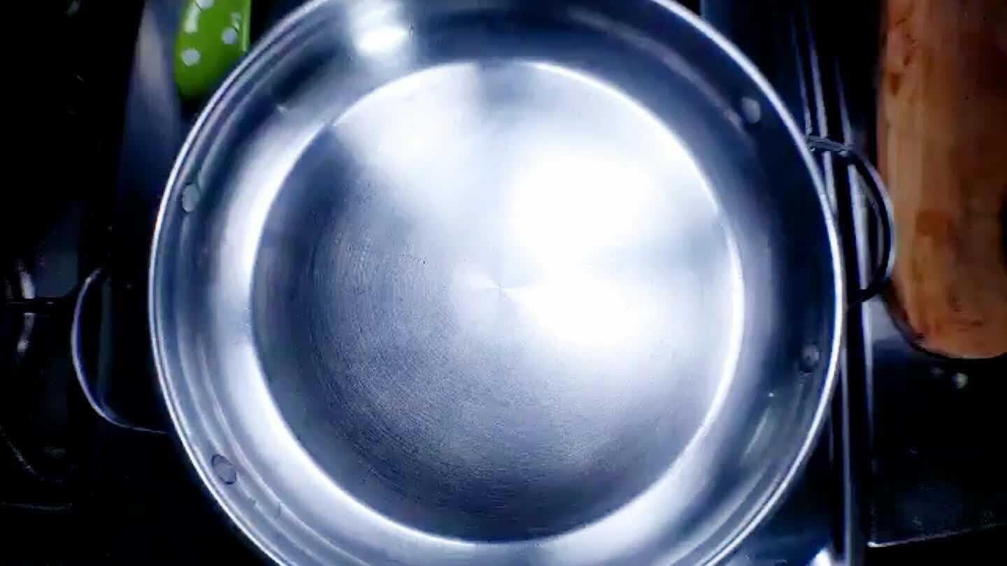 Cook the onion and bell pepper gently in olive oil until they are tender.