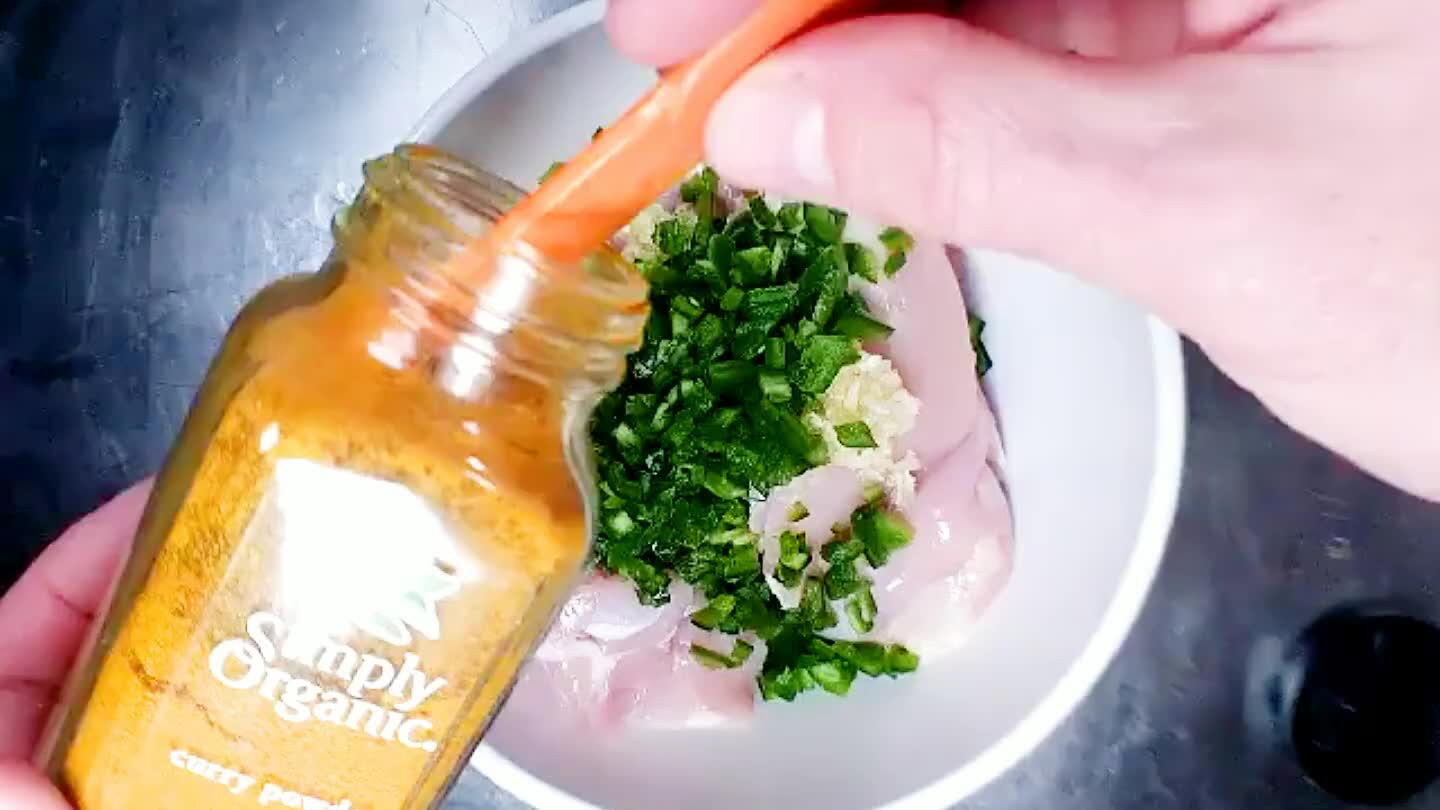 Add the curry.