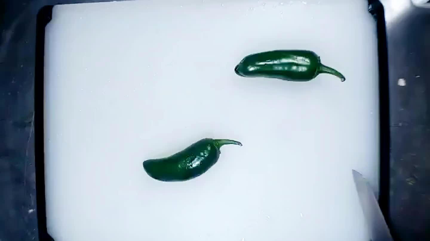 st cut is called a julienne. Group the slices and cut in the opposite direction to yield tiny cubes. Scotch bonnets are certainly more authentic, but harder to find.
