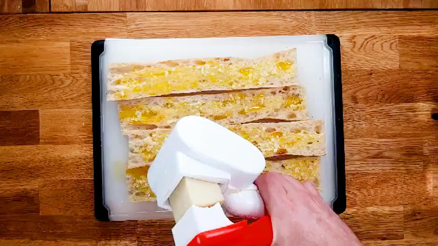 Top with grated cheese.