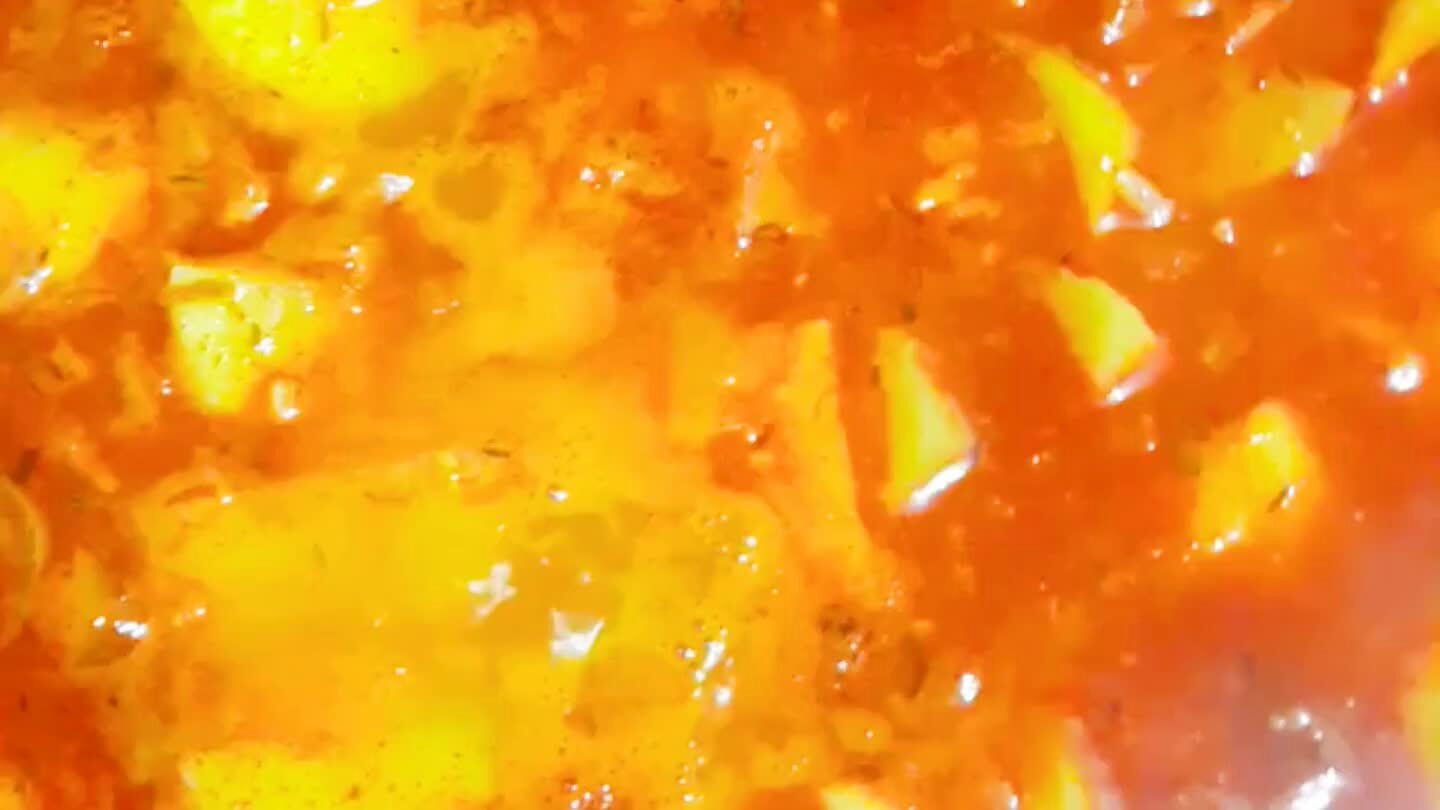 Let it cook uncovered so that part of the water is soaked up by the potatoes and part is evaporated.