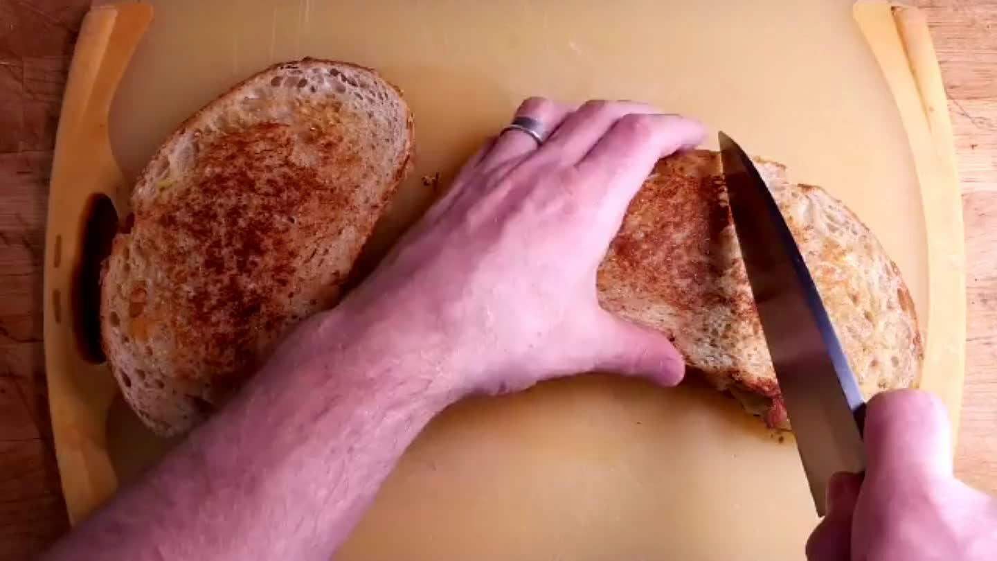 is thoroughly melted, you're good to go. Slice them how you please and get on your merry way.