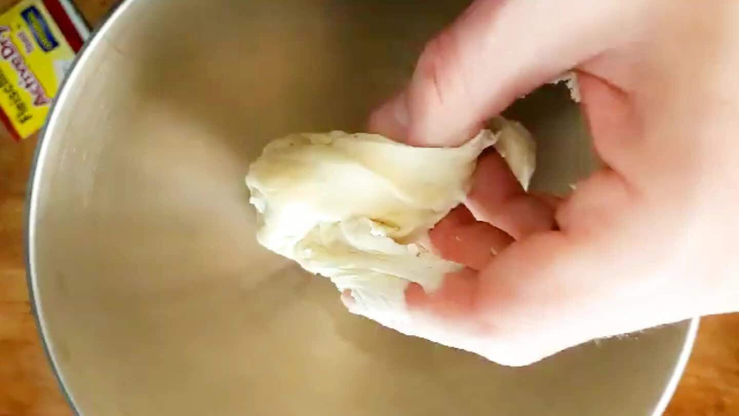 the second packet of yeast. Mix with a dough hook until the yeast is well incorporated. You may need to stop the mixer and scrape the dough from the hook a few times.