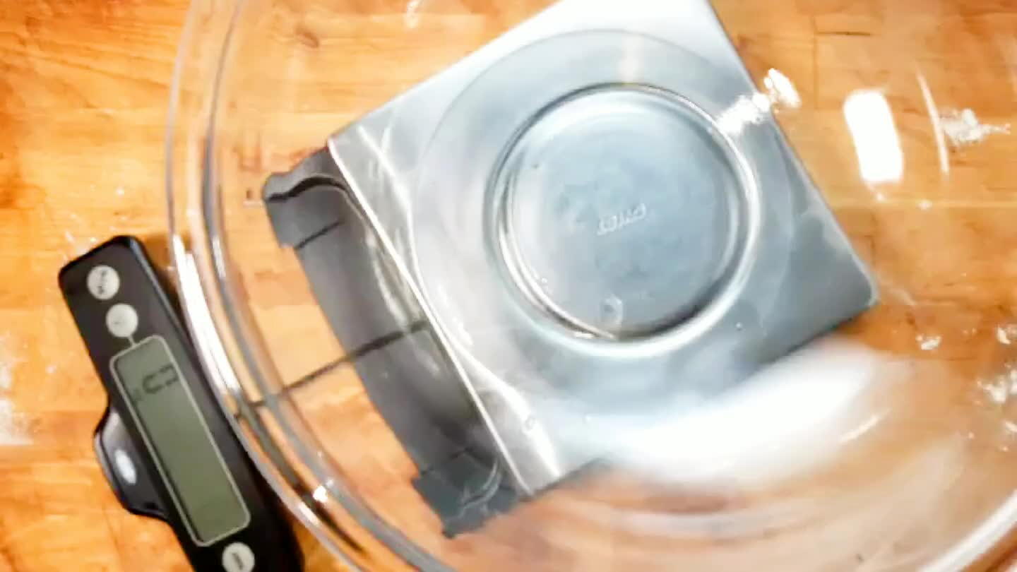 e, I highly recommend using a kitchen scale. Measuring flour by weight is far more accurate than by volume.