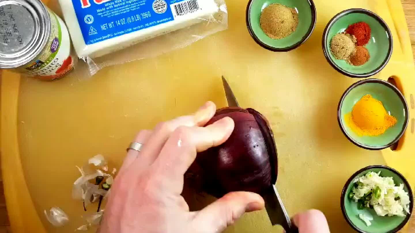 ut because you end up with little arches of onion.