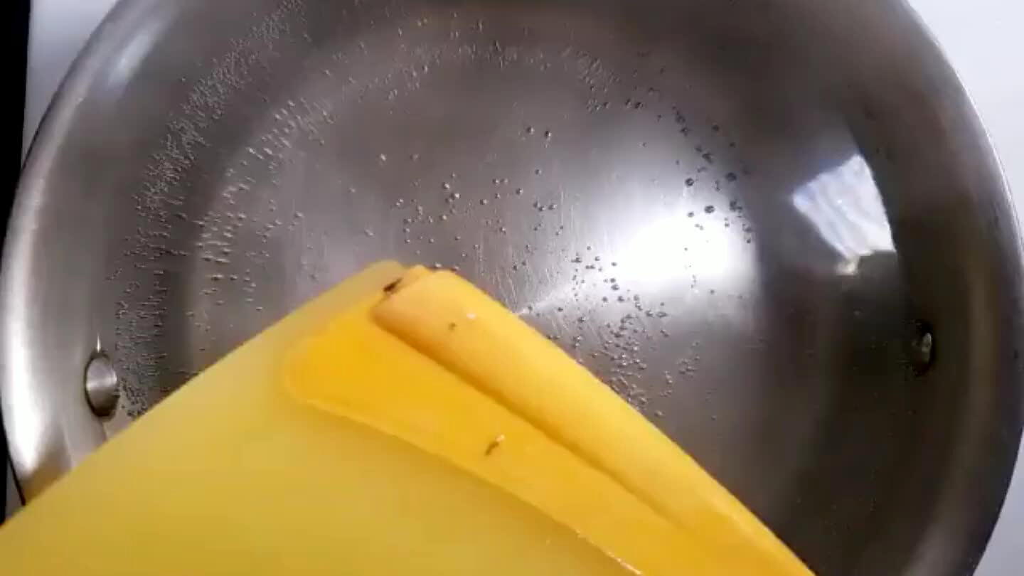 5 minutes or so. When they're done, you should be able to pierce through to the center with a fork with very little resistance. Otherwise, keep cooking.