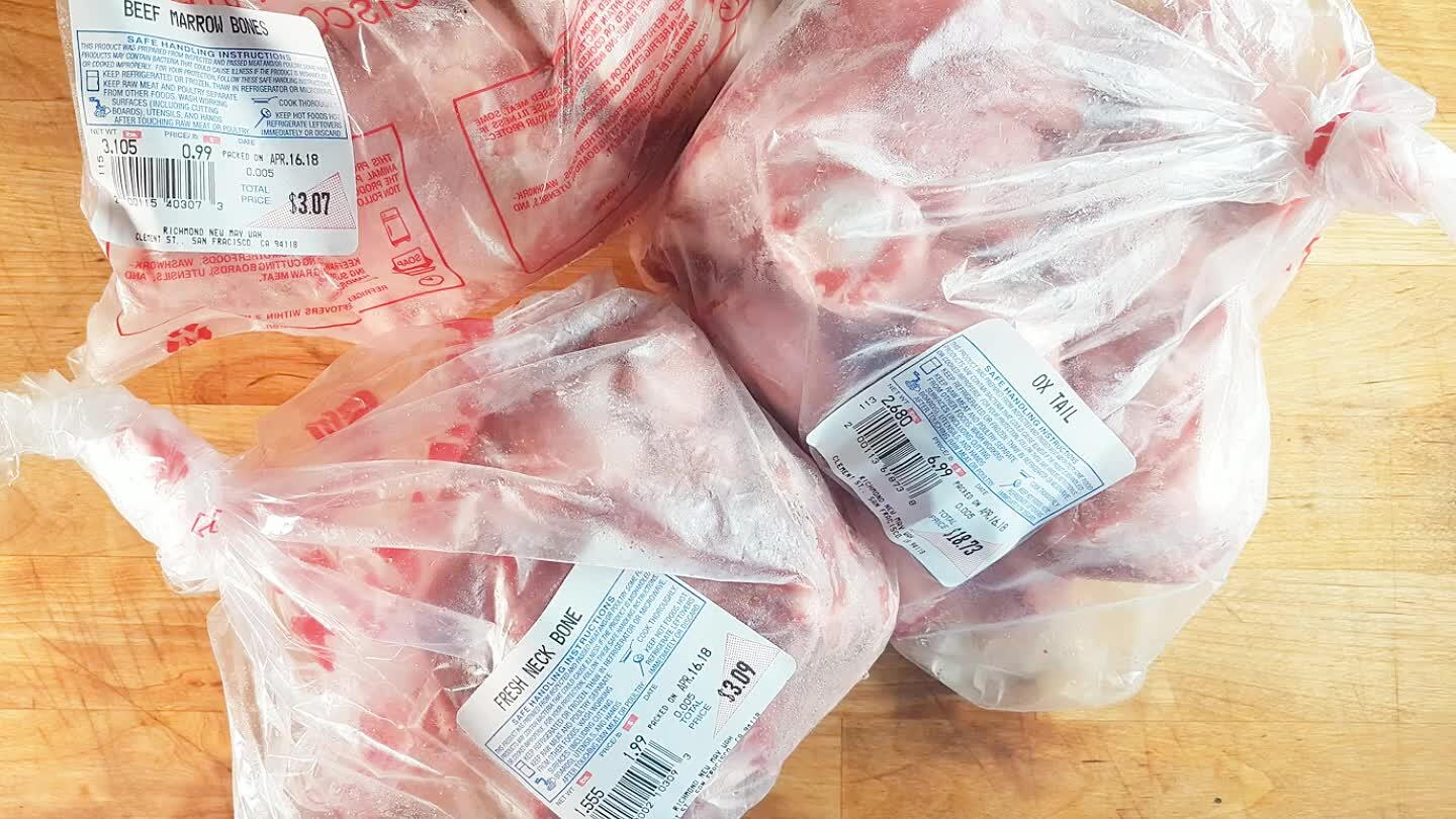 oxtails are ideal for this dish becuse of their marrow and meat content.
