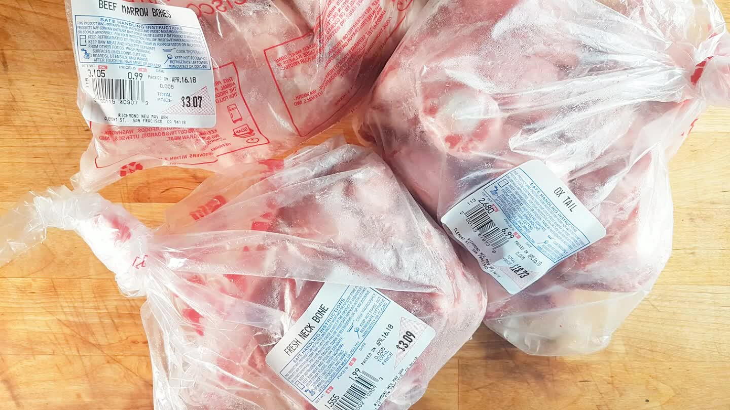 oxtails are ideal for this dish becuse of their marrow and meat content.
