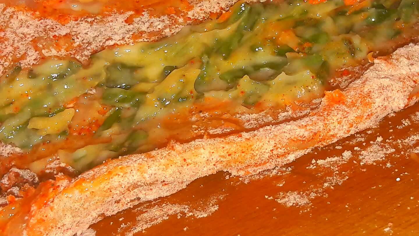 e leftovers and put them into the hot baking pan to mix with the olive oil
