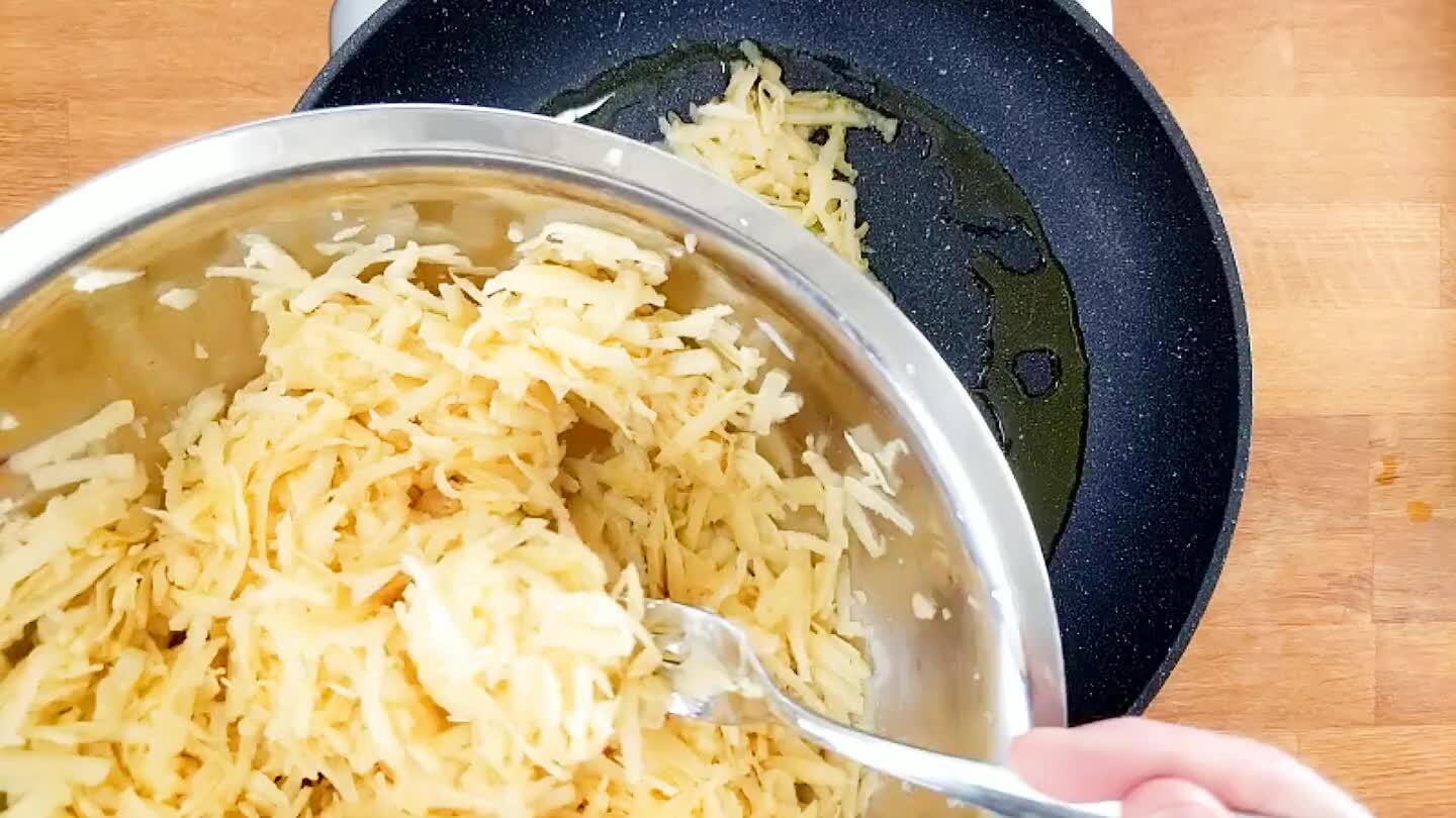 the hot oil. Let them cook until browned (about 5 minutes).