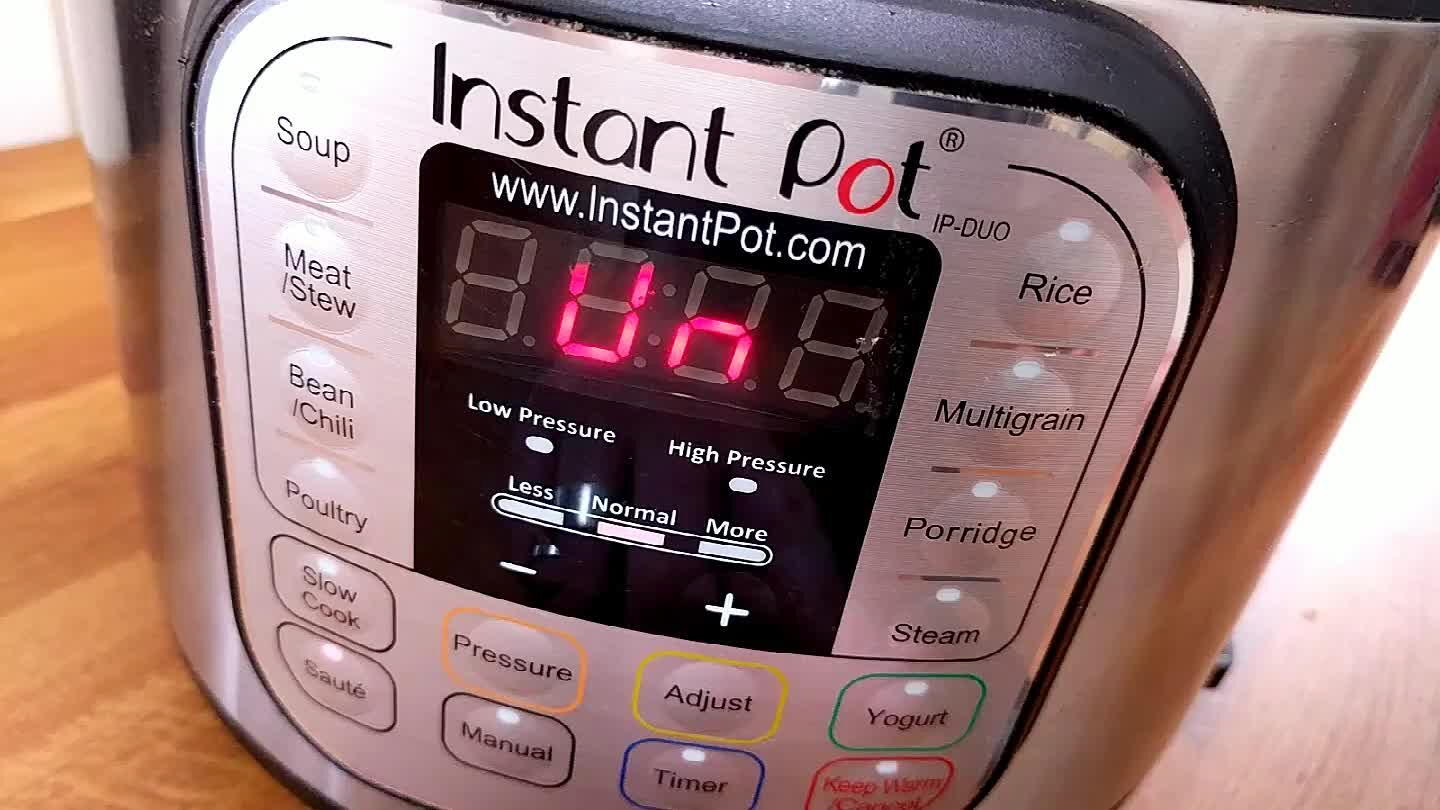 ur Instant Pot to cook on low pressure for about 15 minutes.
