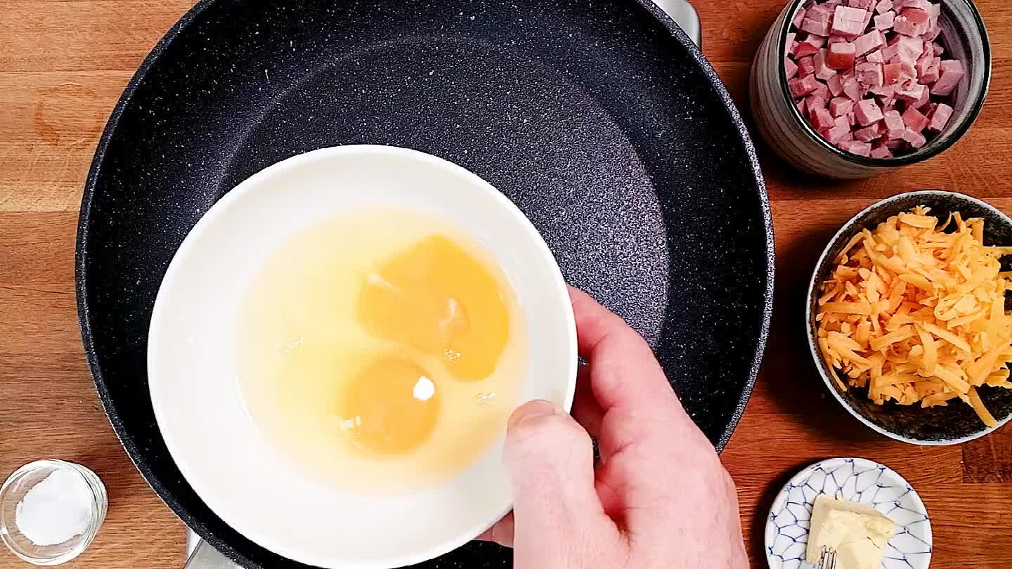 ps make the texture of the eggs a little fluffier.