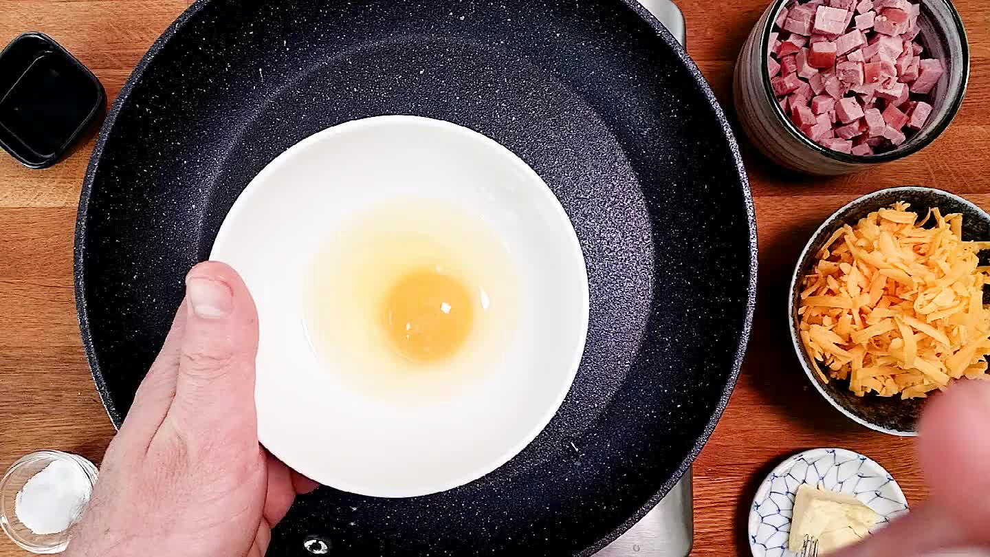 ps make the texture of the eggs a little fluffier.