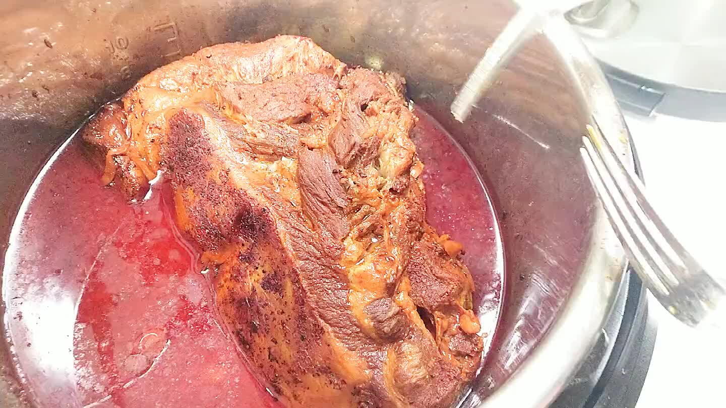 . I usually serve this like carnitas with with rice and beans, tortillas, and a simple cabbage salad.