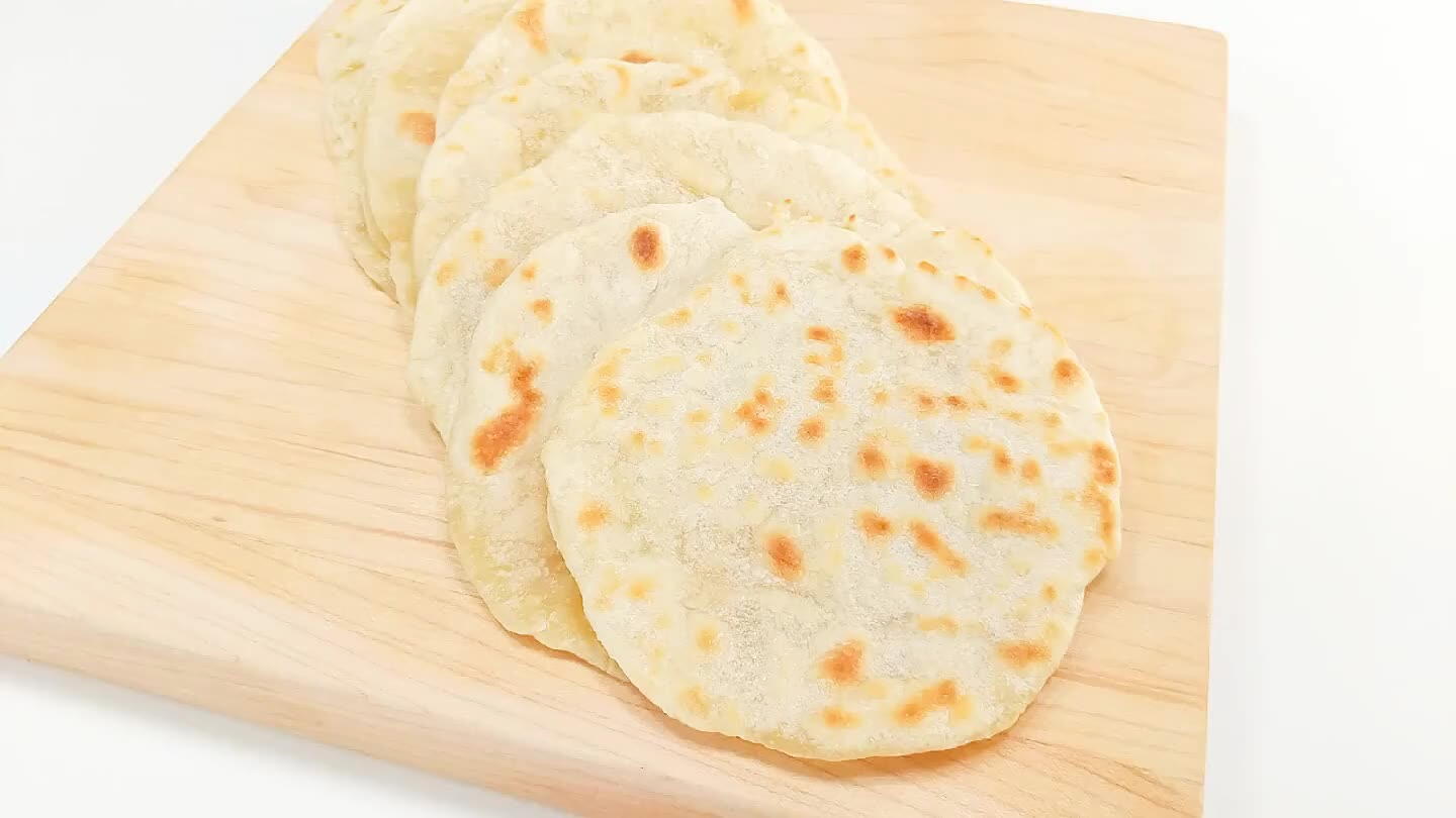 t off for consumption. This recipe yields 24 tortillas, so you better get a move on.