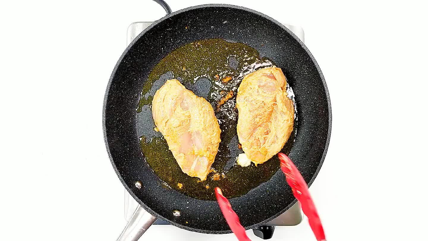 flip it to cook the opposite side.