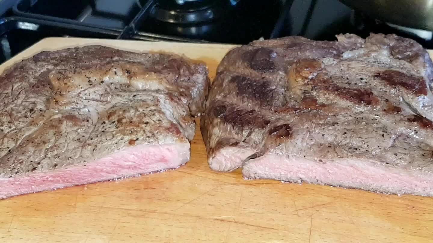 orán 60g nedvességet vesztett a hús, a végső tömege 410g maradt.
