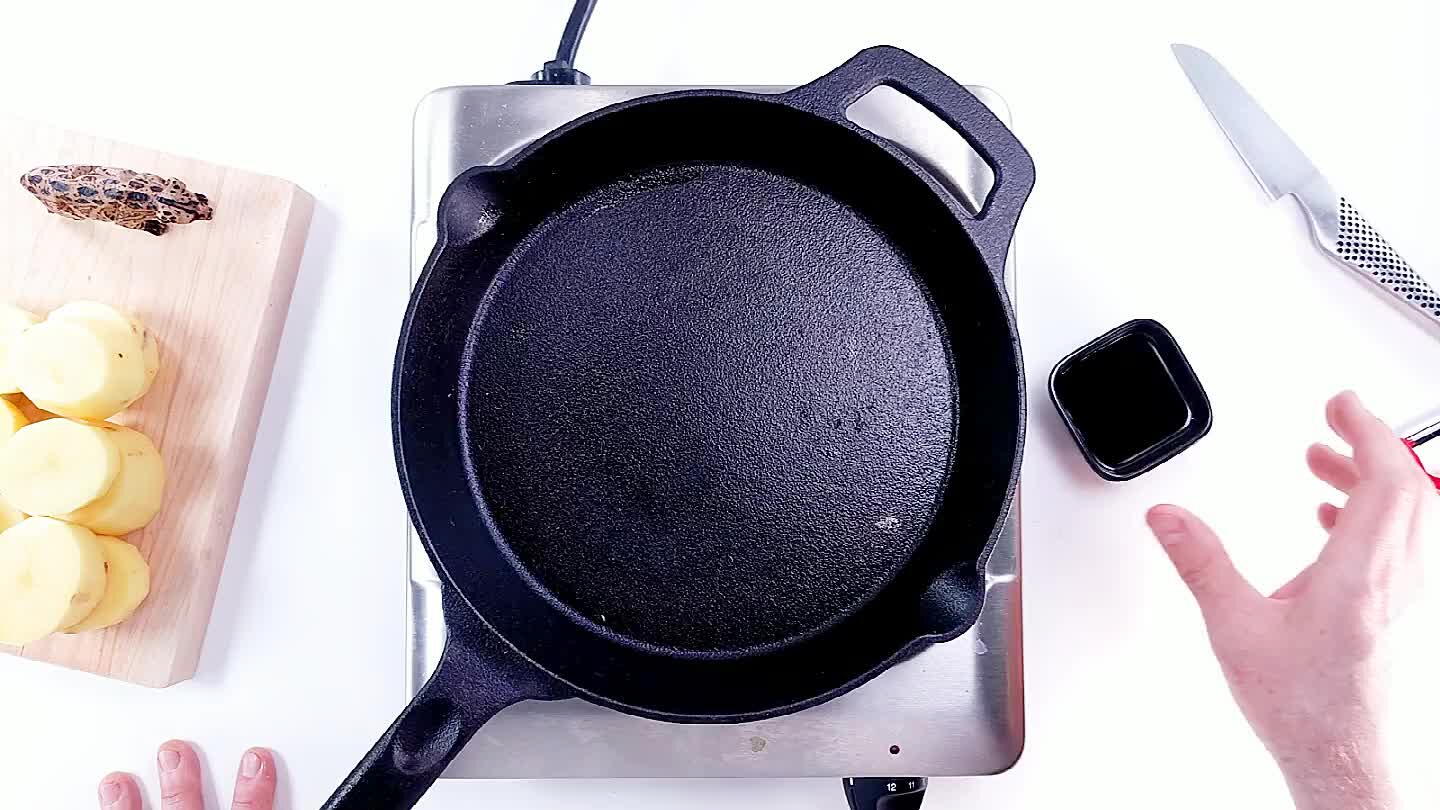 e to put the whole pan in the oven later.