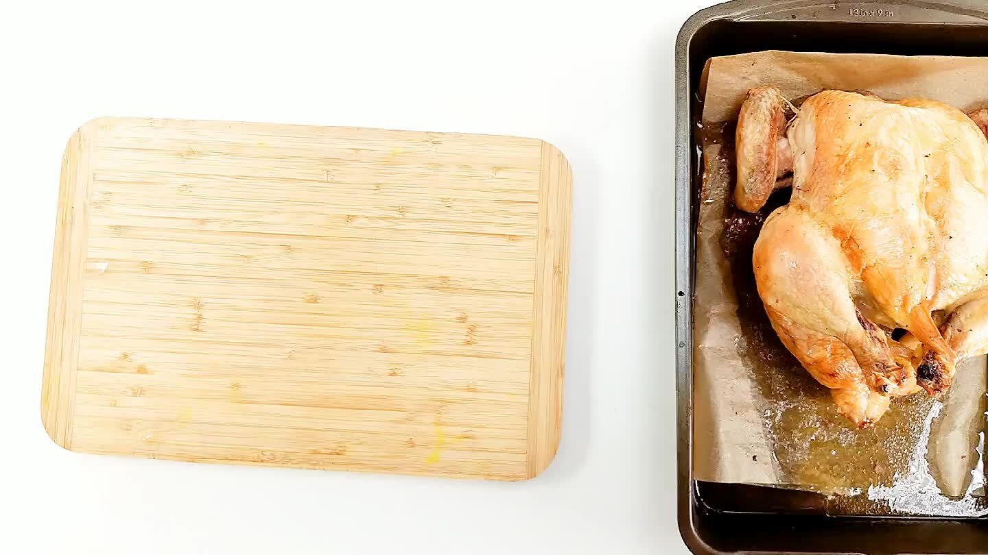 ard them. Move it over to a cutting board.