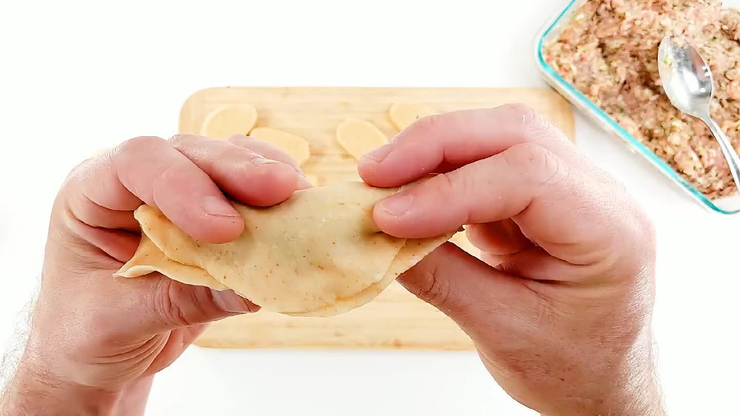 ker pinch and pleat. Seal the dough, then pinch about 5 pleats along the rim. You can find a lot more dumpling folding techniques on youtube. I also like the simpler beijing-style fold. Check it out at the recipe below.