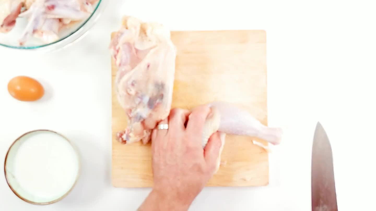 ou cut through a joint, it's helpful to feel around for the point where the bones meet to determine where to cut.