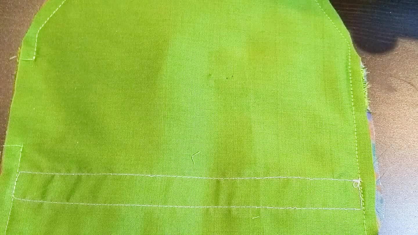 other and sew around, remember to leave 5cm open to turn to the other side. Make a straight stich all around to hold everything in place.