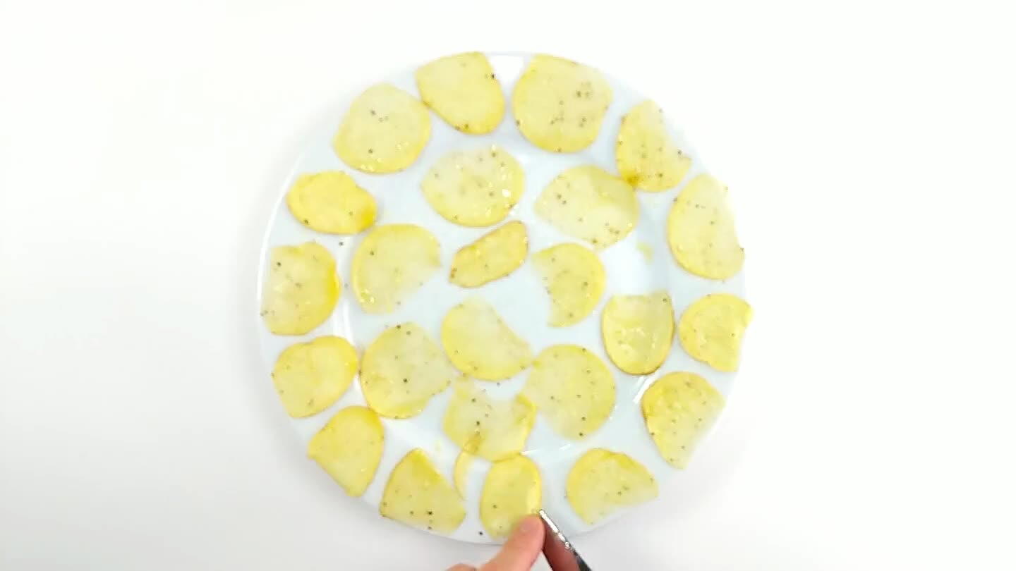 rough cooking. You might need a knife to scrape some of them from the plate.