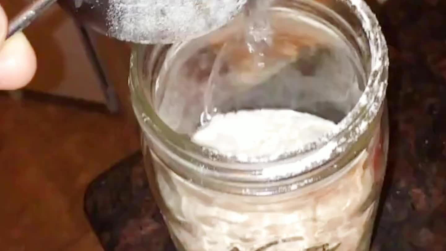 your own starter easily. Just mix flour and water. Every day, add a little more flour and water. When it starts to double in volume after a feeding, it's ready to go.