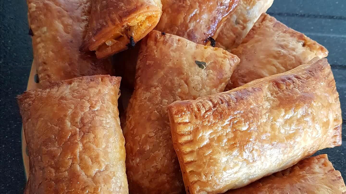 inuten mooi bruin op 200C° Eetsmakelijk😋