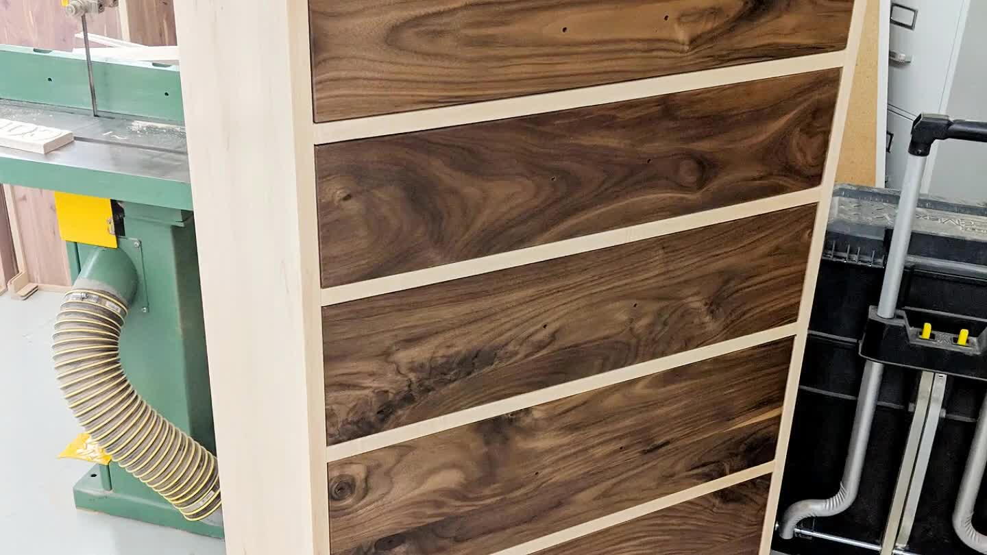 the walnut and made it look even better then before!