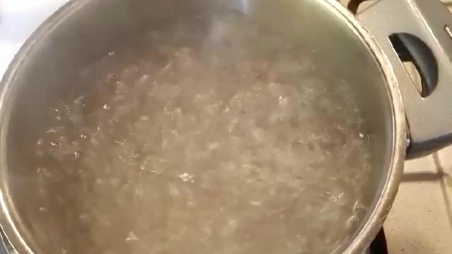 ragi fino a cottura