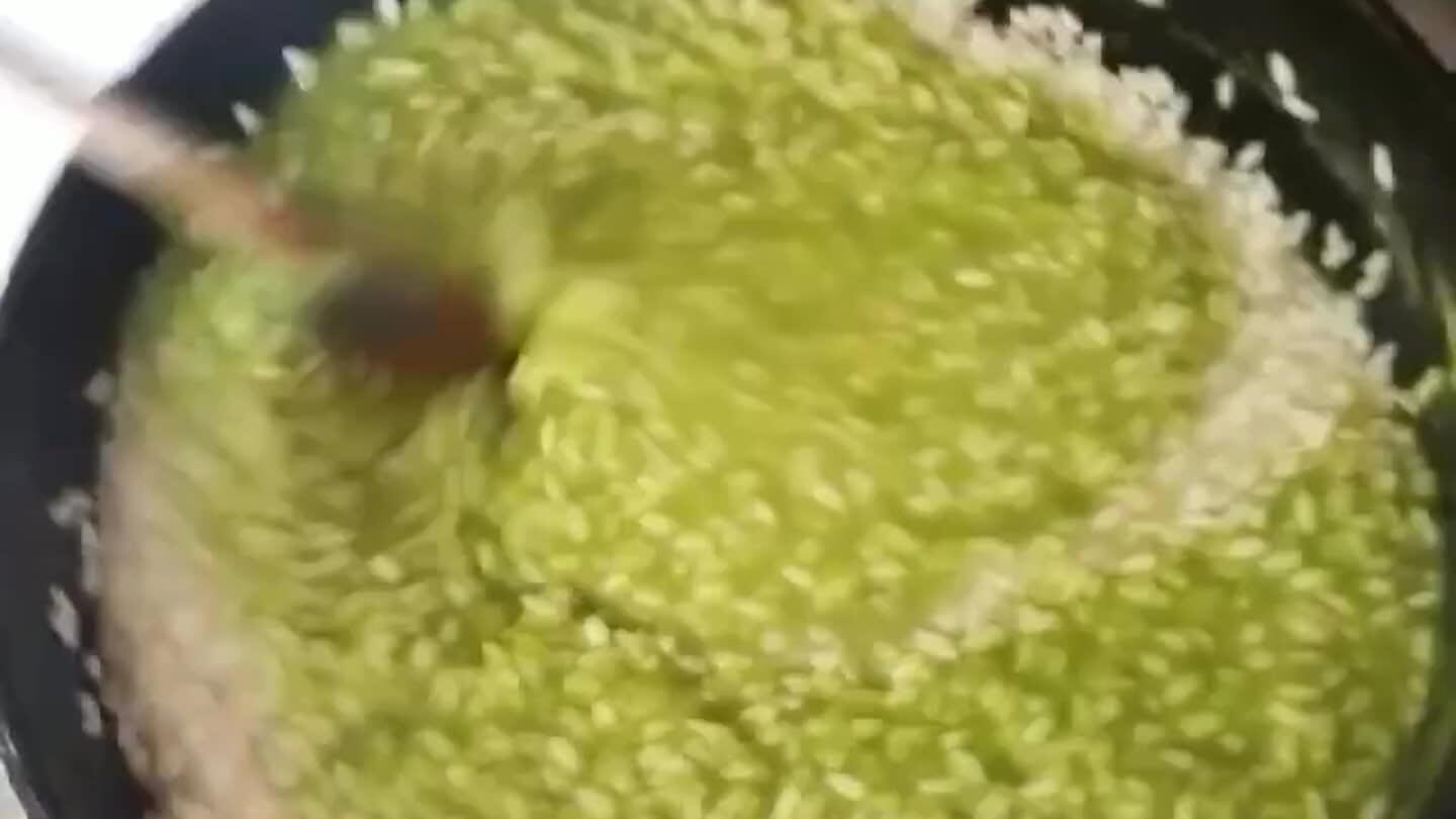e il fuoco unire le punte e mantecare con burro o parmigiano.